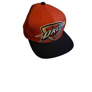 MITCHELL & NESS OKC OKLAHOMA CITY THUNDER FITTED BASEBALL CAP